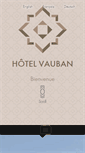 Mobile Screenshot of hotelvauban.lu