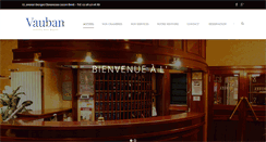 Desktop Screenshot of hotelvauban.fr