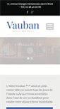 Mobile Screenshot of hotelvauban.fr